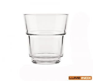 COPO ROCKY STACK 280 ML EM VIDRO TEMPERADO